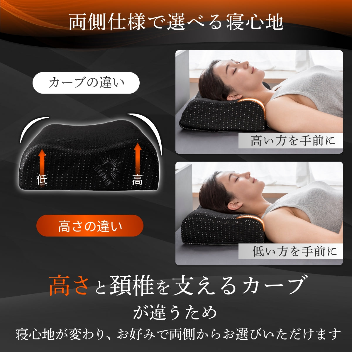 【活性炭配合でパワーアップ!オーダーメード級の高さ調整可能】 Takumi 無重力ジェルピロー NEO