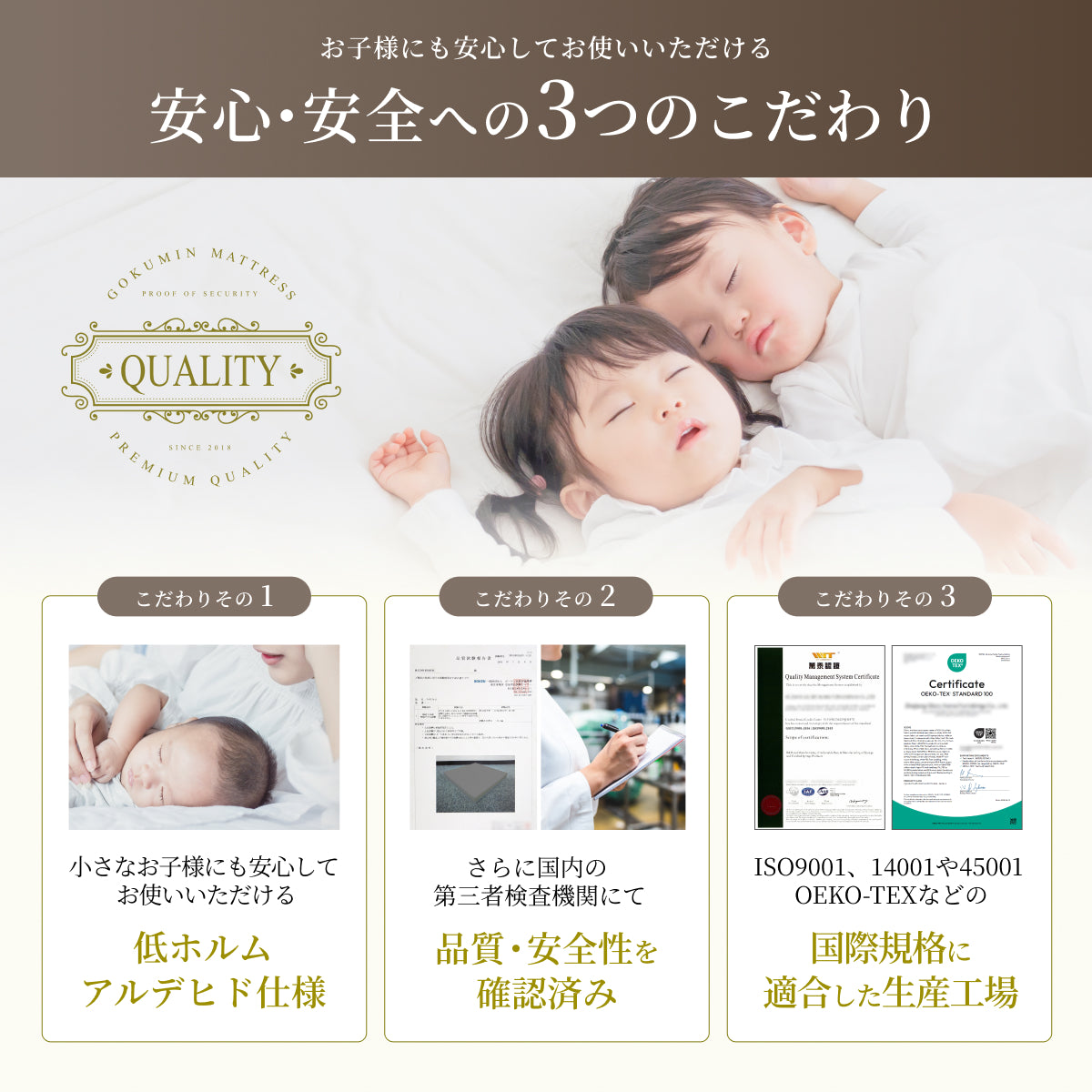 【包み込まれる寝心地 厚さ5cm】プレミアム低反発マットレス