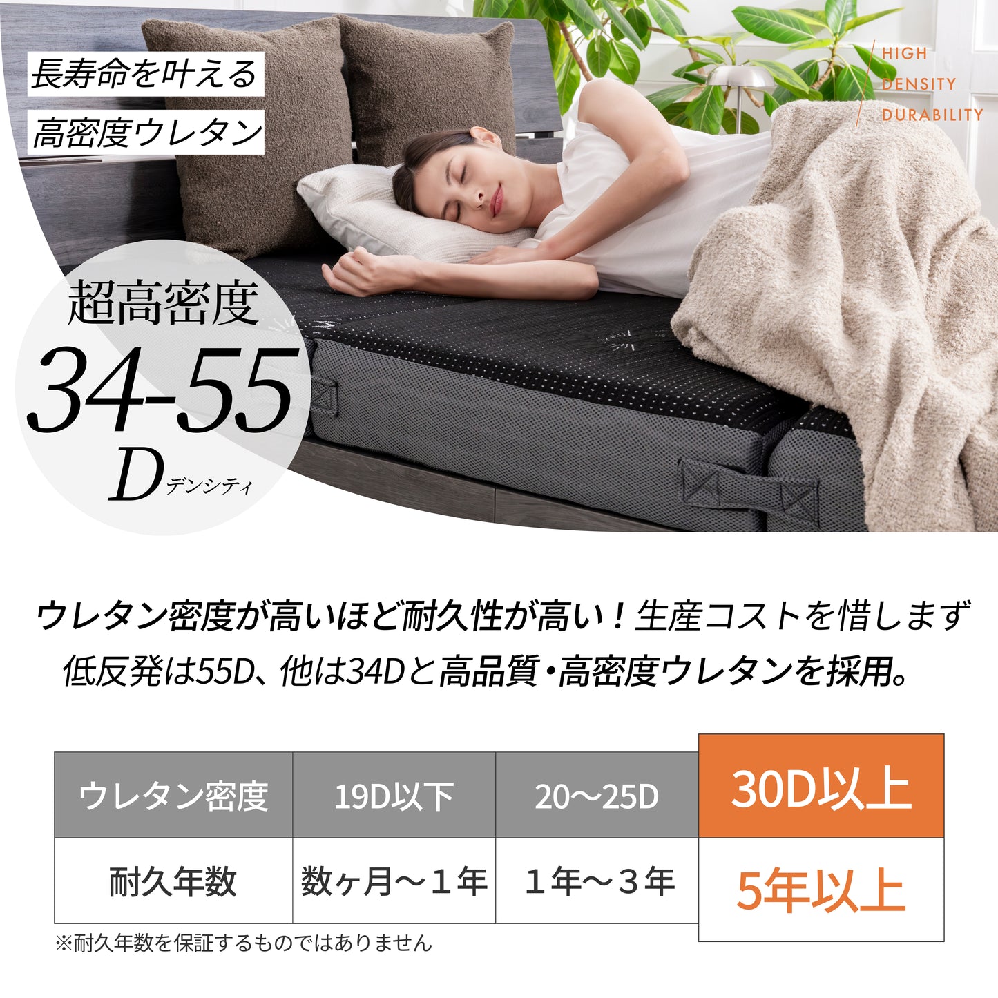 【マットレスの究極形 125通りの寝心地が叶う4層構造】アルティメイトマットレス