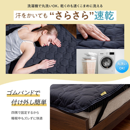 【低反発マットレス・低反発枕・敷パッド すぐに使える】プレミアム低反発3点セット