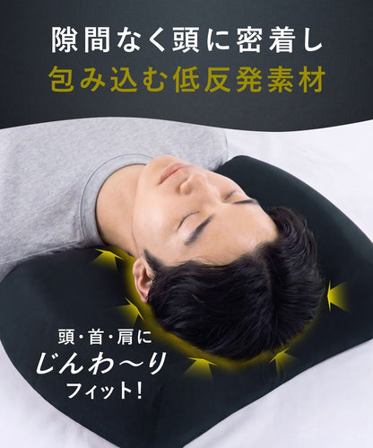 【低反発×冷感ジェルでひんやり快眠】クールフィットピロー