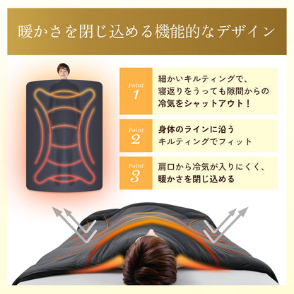 【もっちりしっとり まるでスフレな肌触り とろける寝心地】もちスフレ肌掛け布団