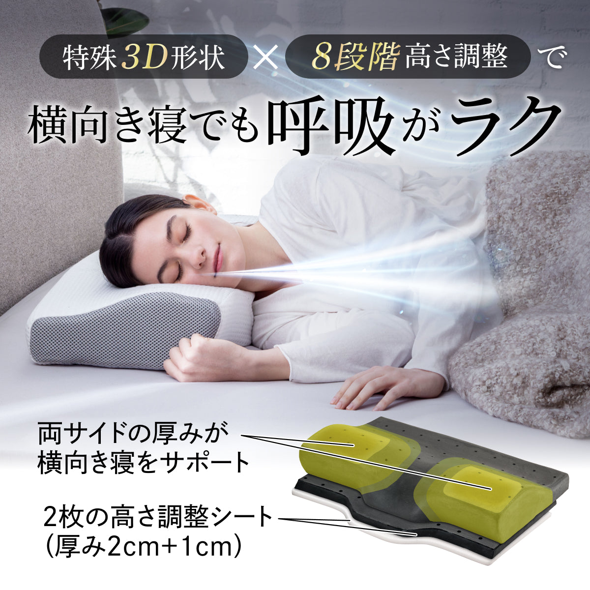 GOKUMINのベストセラーが進化！】プレミアム低反発枕plus+ – GOKUMIN