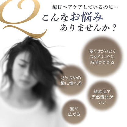 【厳選天然シルクを贅沢に使用、眠るたびに髪も肌も美しく】 シルク枕カバー <洗い替え2枚セット>