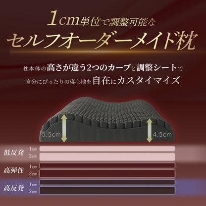 【この枕、超無重力。全てをアップデートさせた新しい枕】超無重力ジェルピロー