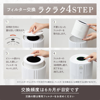 【空気から快眠を。寝室にもやさしく快適】GOKUMIN NERU BREEZE（ネルブリーズ）