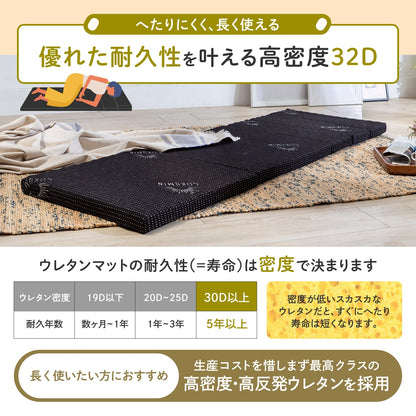 【1枚で何役もこなす変形自在】リラックスgoroneマット