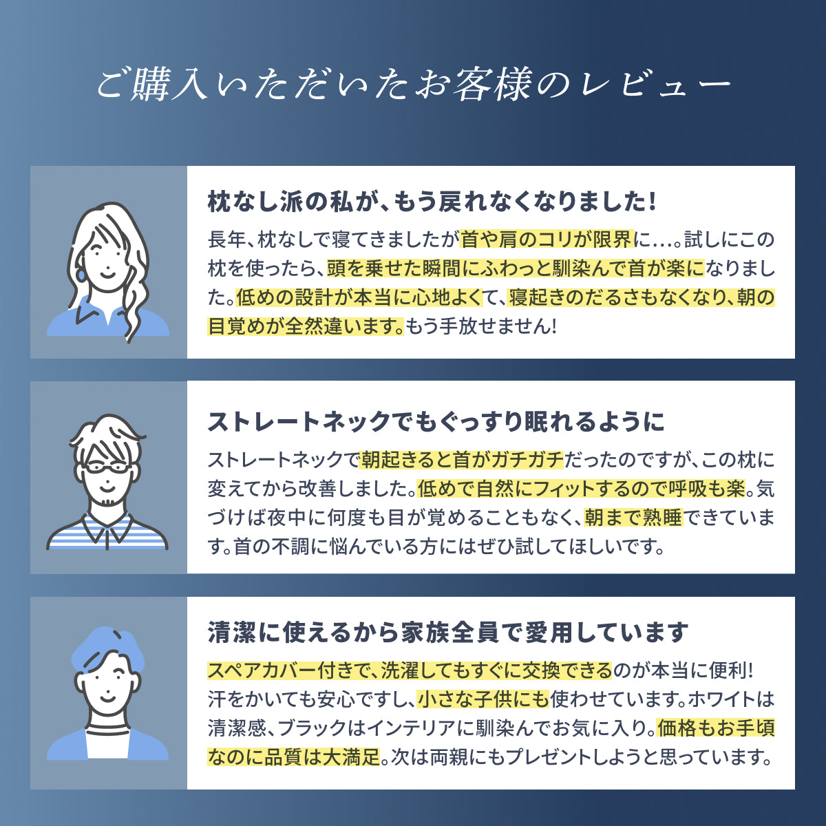 【枕がいらない人のための枕®】天使のわたもこローピローNEO