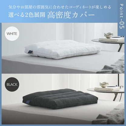 【枕がいらない人のための枕®】天使のわたもこローピローNEO