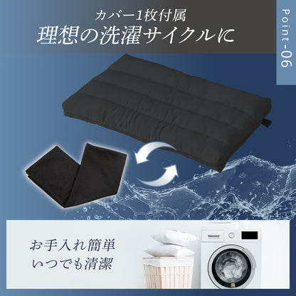 【枕がいらない人のための枕®】天使のわたもこローピローNEO
