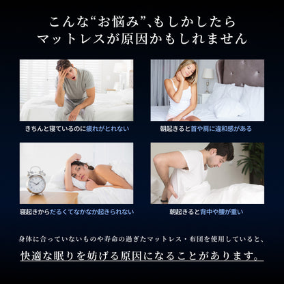 【人気の高反発上位モデル 】プレミアム高反発マットレス