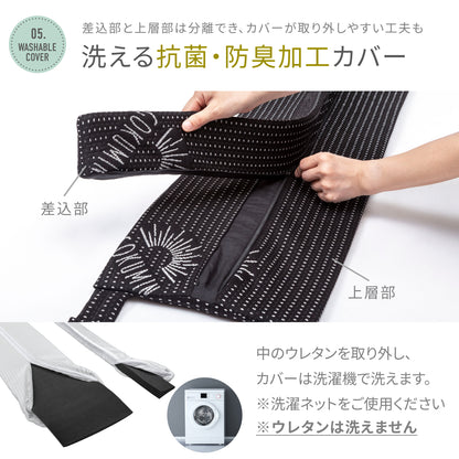 【マットレスをつなげて隙間をなくす】プレミアムスリム隙間パッド