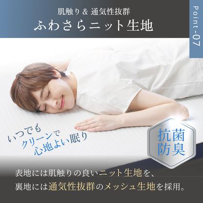 【あなたの体に寄り添い、心地よい眠りをサポート】GOKUMIN SIMPLE ストレートマットレス
