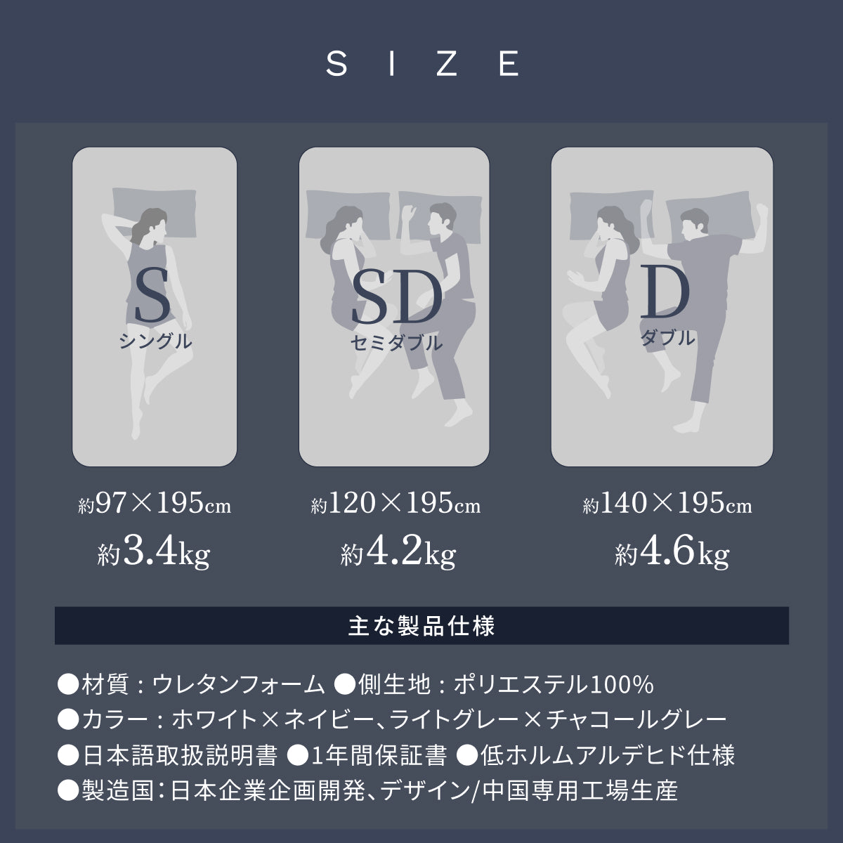 あなたの体に寄り添い、心地よい眠りをサポート】GOKUMIN SIMPLE
