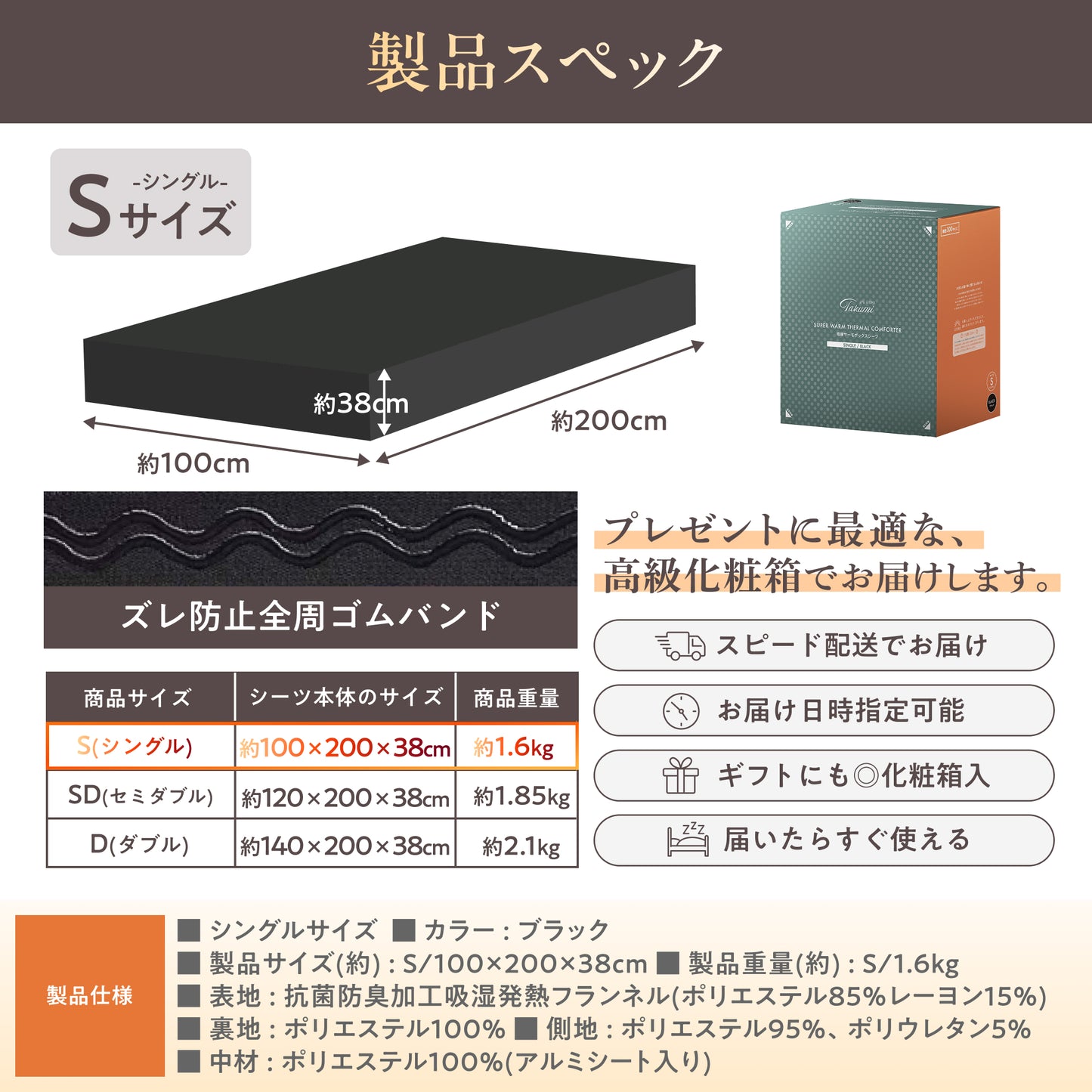 【究極あったか 敷く毛布】極暖サーモボックスシーツ
