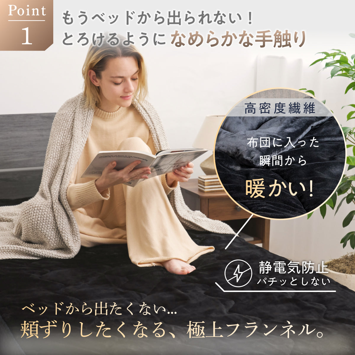 【究極あったか 敷く毛布】極暖サーモボックスシーツ