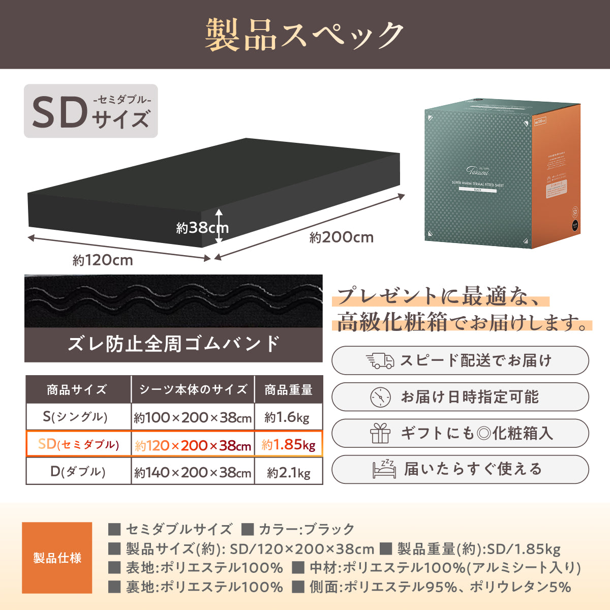 【究極あったか 敷く毛布】極暖サーモボックスシーツ
