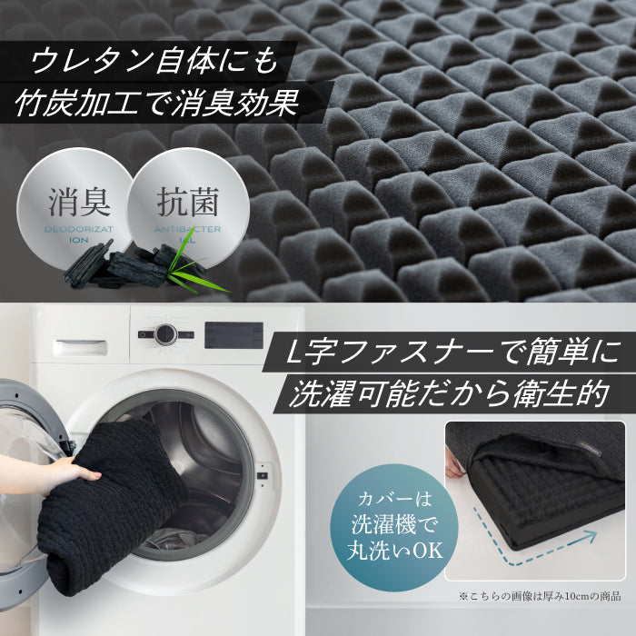 【自宅以外でも上質な睡眠を】AirZERO 3Dセル　マットレスポータブルタイプ