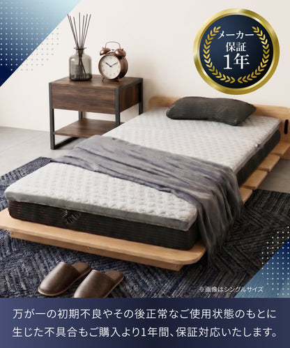 【腰を休ませる高反発5cm】リライブファイバーマットレストッパー