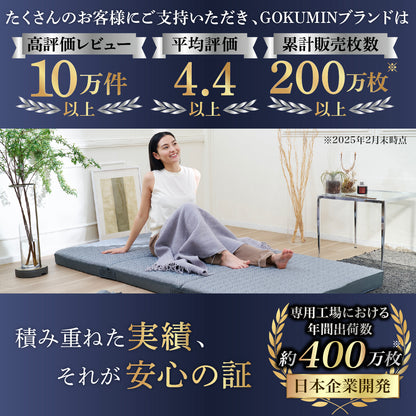 【慢性的な腰のダルさが、寝るだけでスッキリ。】リライブファイバーマットレス