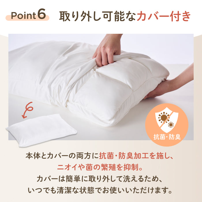 極上のやわらかさで とろける寝心地】ふにゅとろまくら – GOKUMIN公式