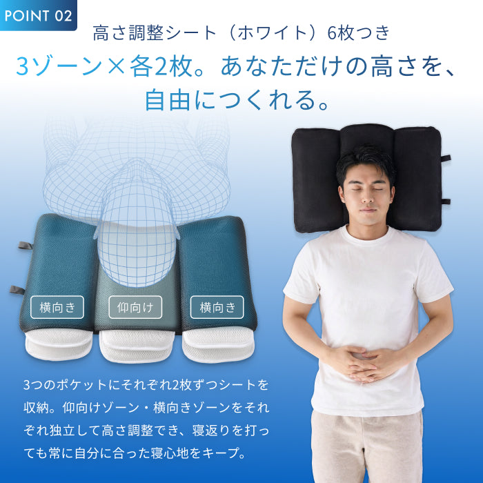 【全面メッシュで高通気×丸洗いOK】涼感メッシュ枕