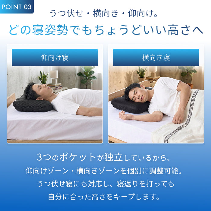 黒い立体メッシュデザインの枕 全面メッシュで高通気×丸洗いOK】涼感メッシュ枕 – GOKUMIN公式直営店