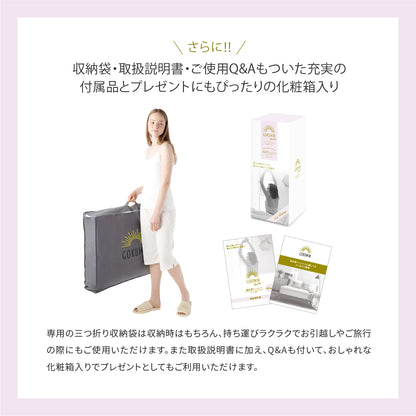 【穴あけ加工で通気性UP厚さ4cm】高反発マットレス For Women