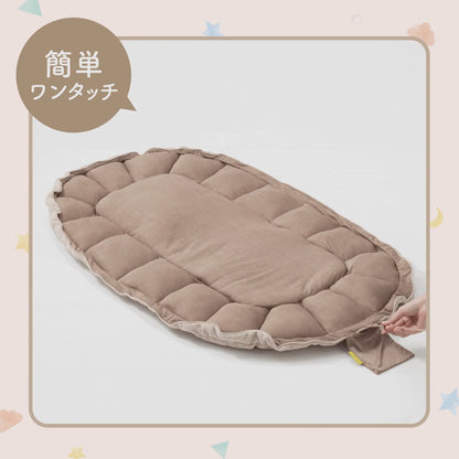 【現役ママ目線で本当に欲しかったベビーベッドを形に】ハグネスト
