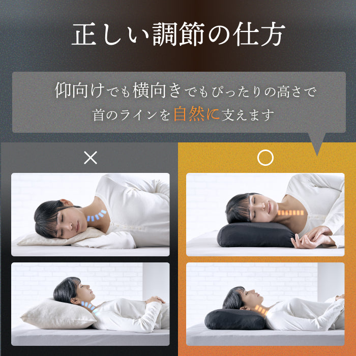 【立体3Dハニカム構造でやさしくフィット】メディゼロピロー