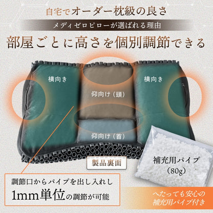 【立体3Dハニカム構造でやさしくフィット】メディゼロピロー