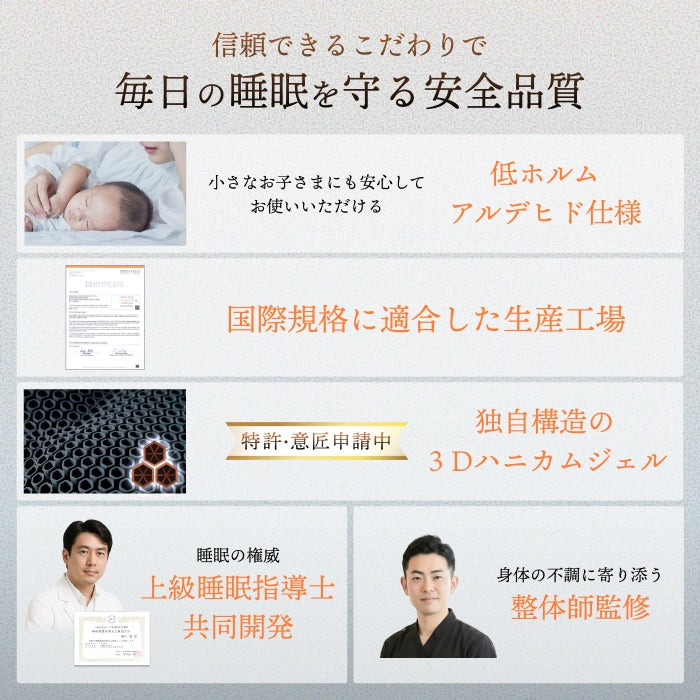 【立体3Dハニカム構造でやさしくフィット】メディゼロピロー