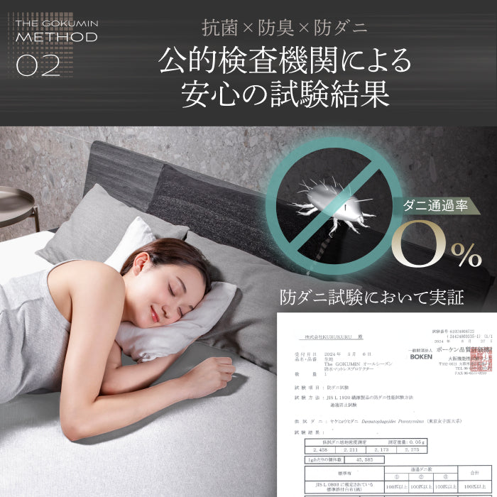 【蒸れない！透湿性を兼ねたシーツ】オールシーズン防水マットレスプロテクター