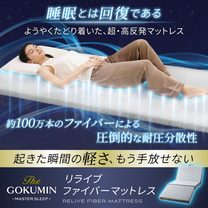 慢性的な腰のダルさが、寝るだけでスッキリ。】リライブファイバー