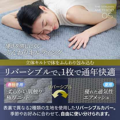 【慢性的な腰のダルさが、寝るだけでスッキリ。】リライブファイバーマットレス